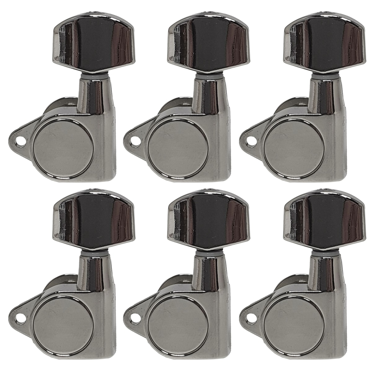 Clavijero 6R para Guitarra Electrica. Mod: GG-101. Chrome 1