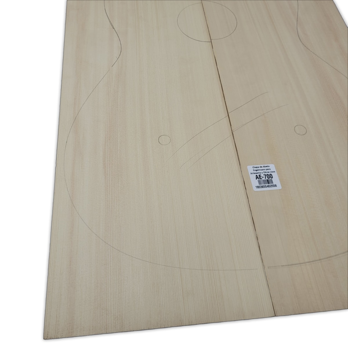 Pack de 2 Laminas AE-700 de Abeto Engelmann para Artesania y otros Usos5