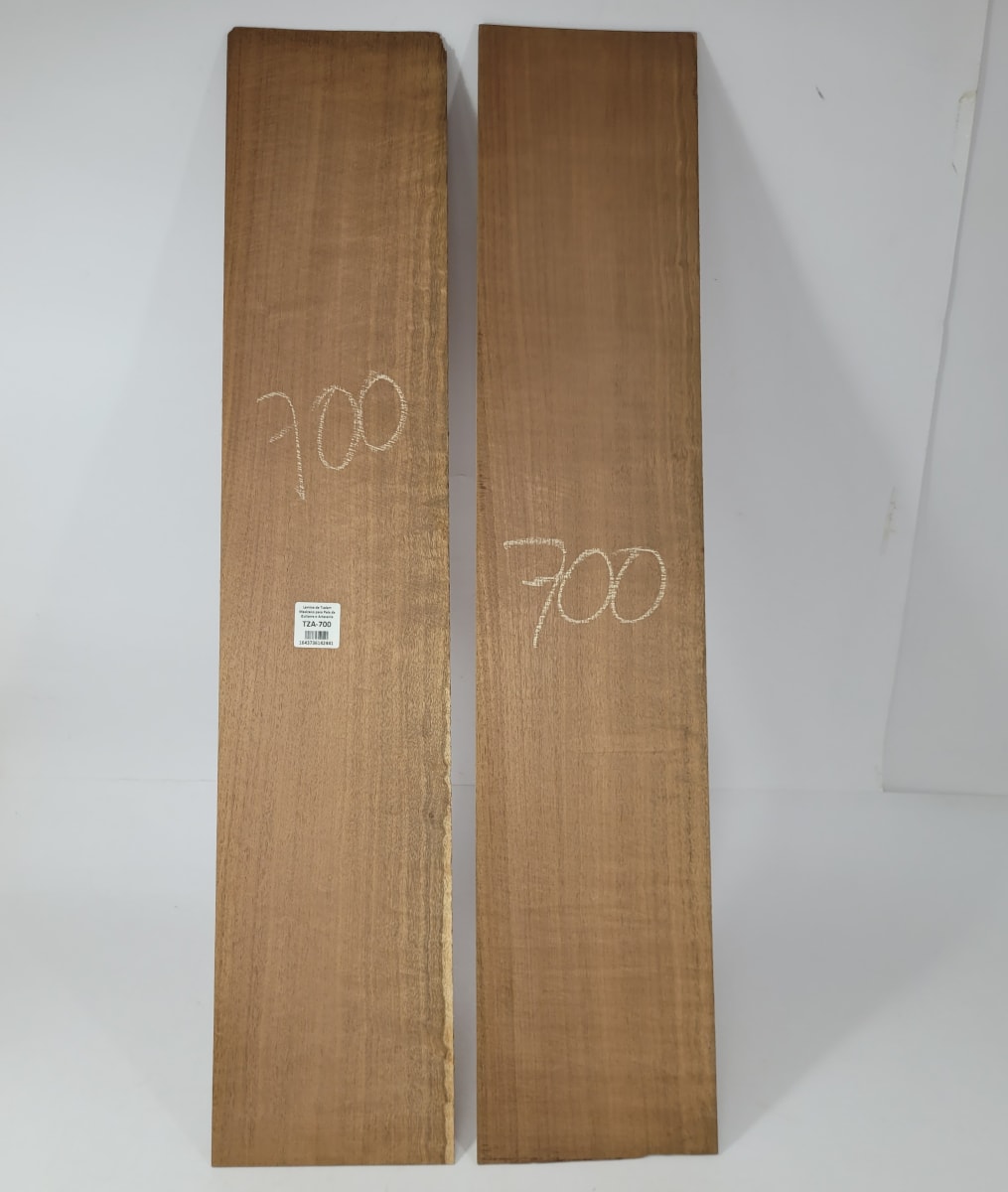 Set de 2 Laminas de Tzalam Mexicano TZA-700 para Artesania y Otros Usos 0