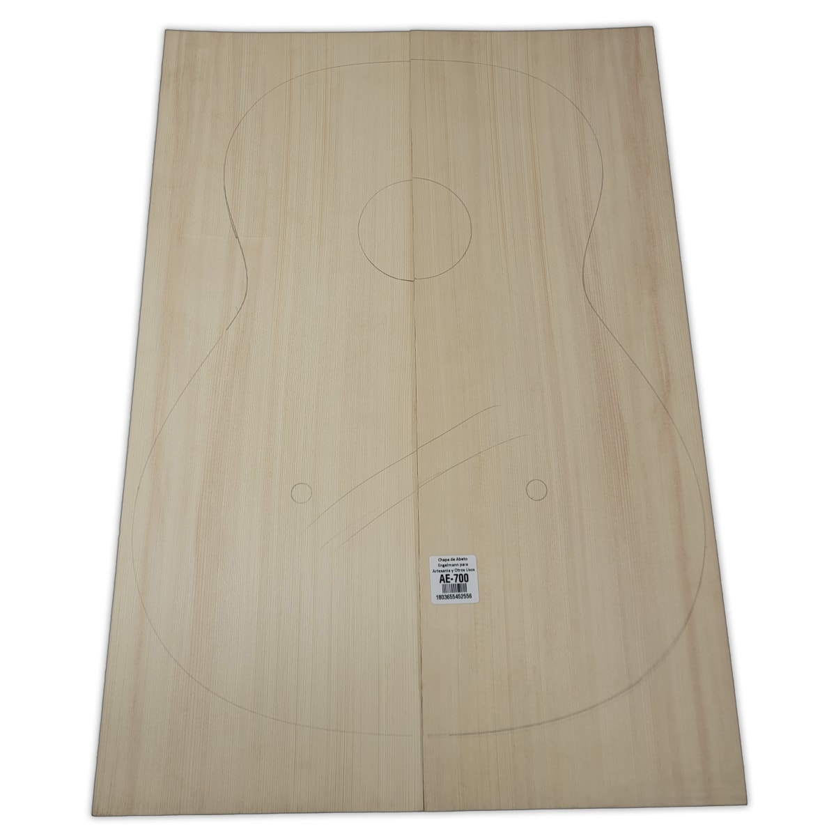 Pack de 2 Laminas AE-700 de Abeto Engelmann para Artesania y otros Usos 0