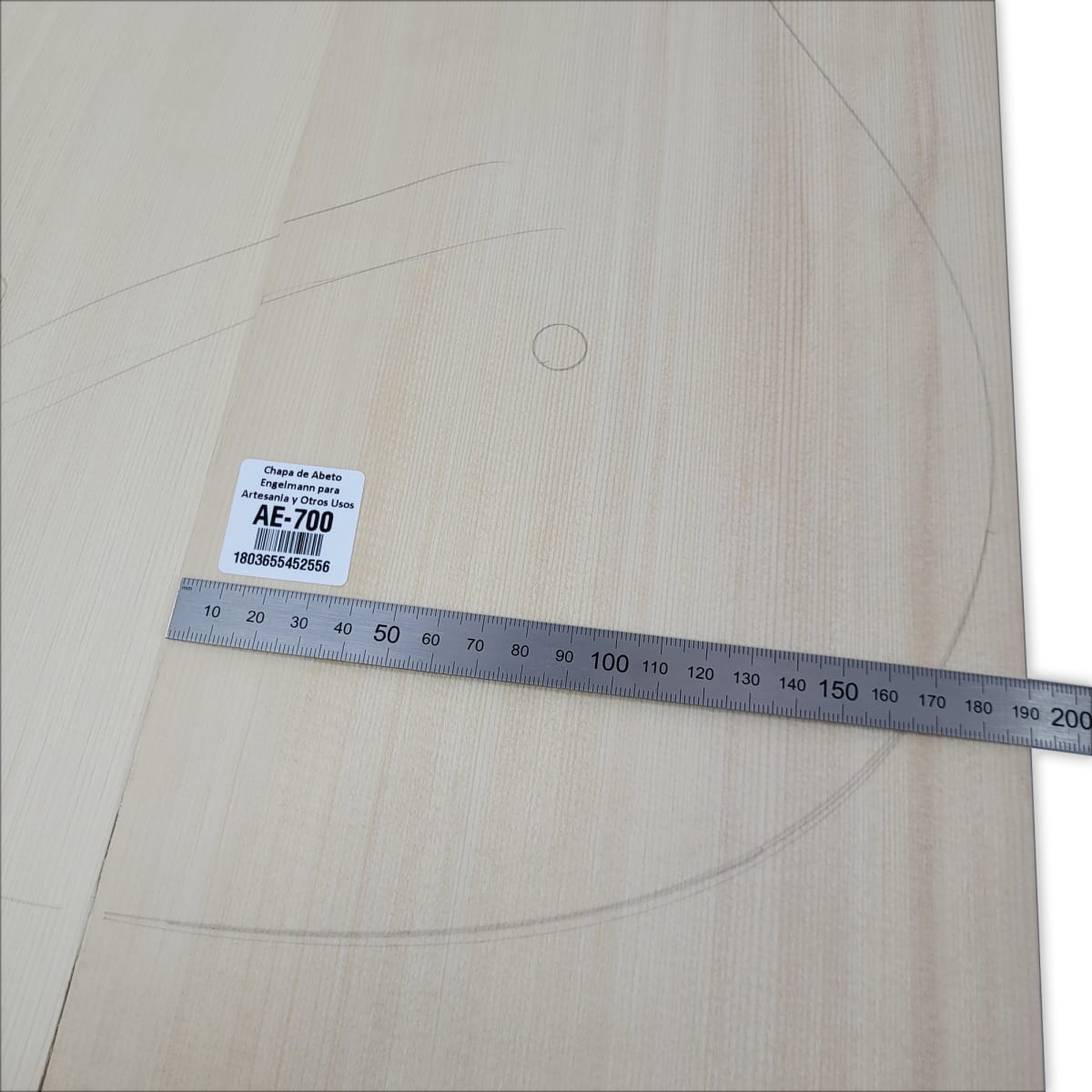 Pack de 2 Laminas AE-700 de Abeto Engelmann para Artesania y otros Usos4