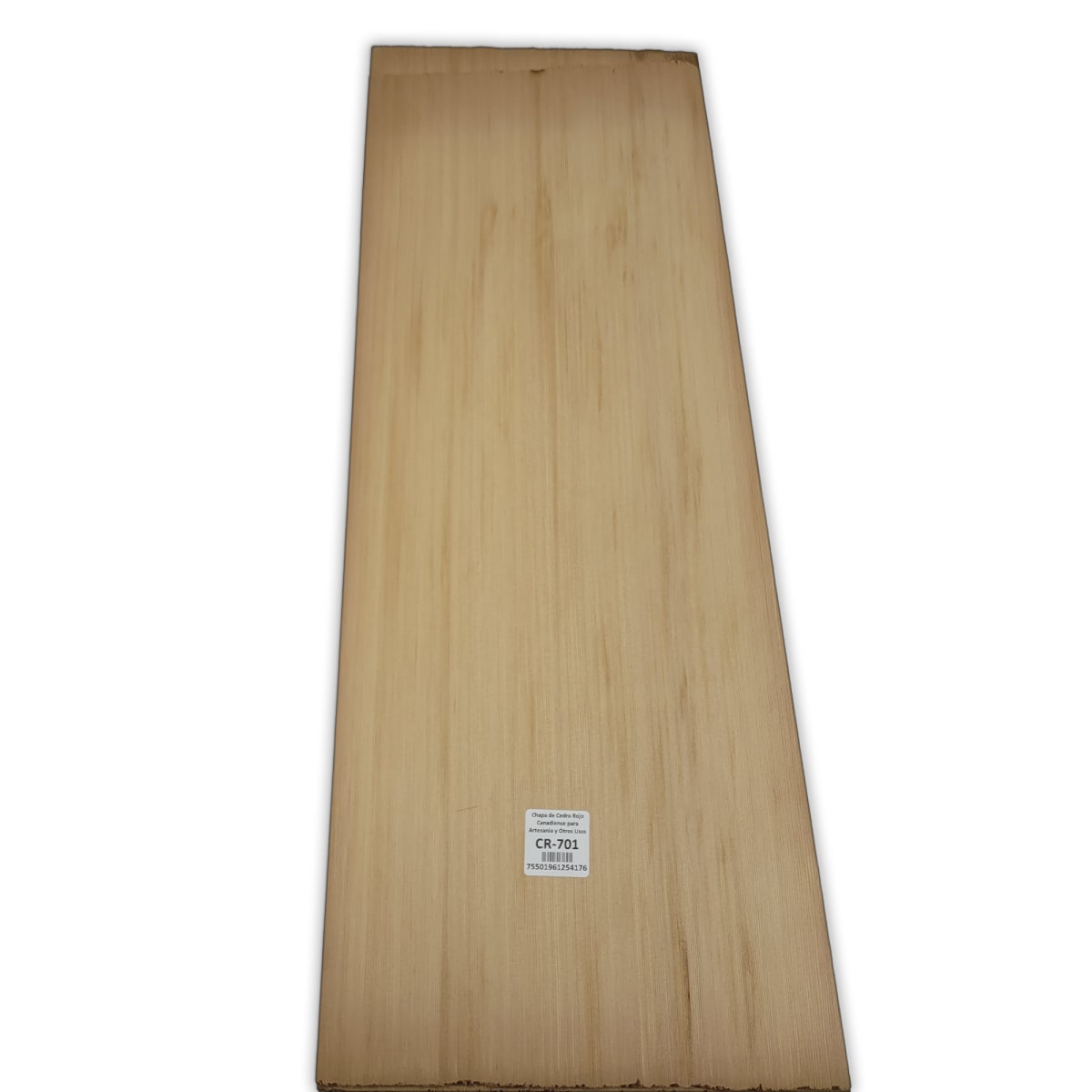 Chapa CR-701 de Cedro Rojo Canadiense para Artesania y Otros Usos4