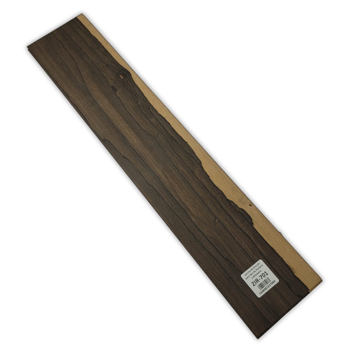 2 Laminas Unica ZIR-701 de Ziricote Mexicano para Pala de Guitarra o Artesania3