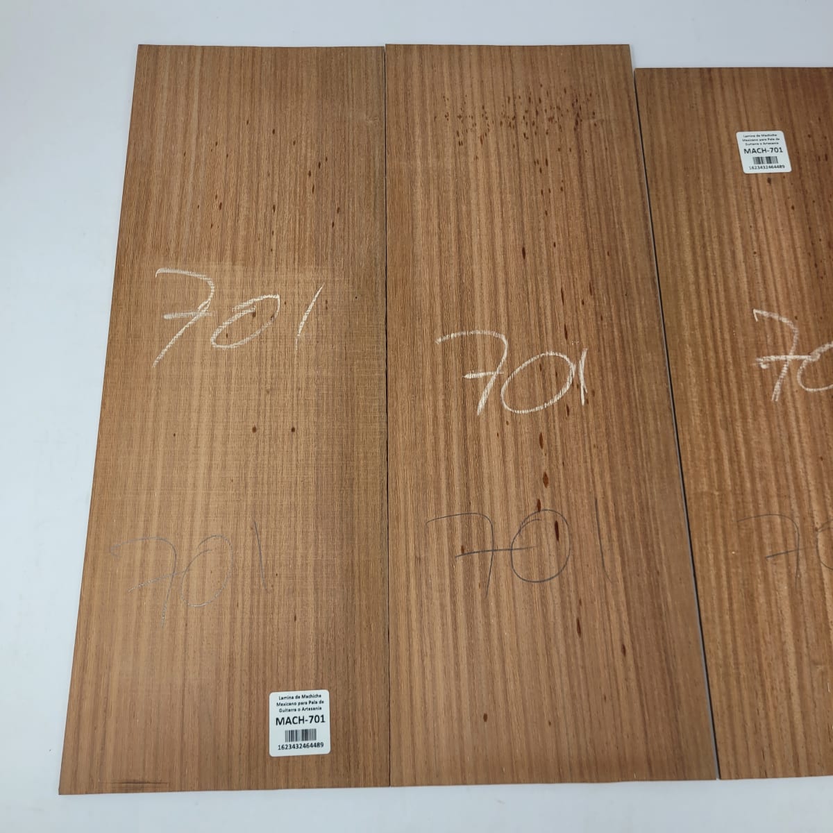 Set de 4 Laminas de Machiche Mexicano MACH-701 para Artesania - Madera con Detalles3