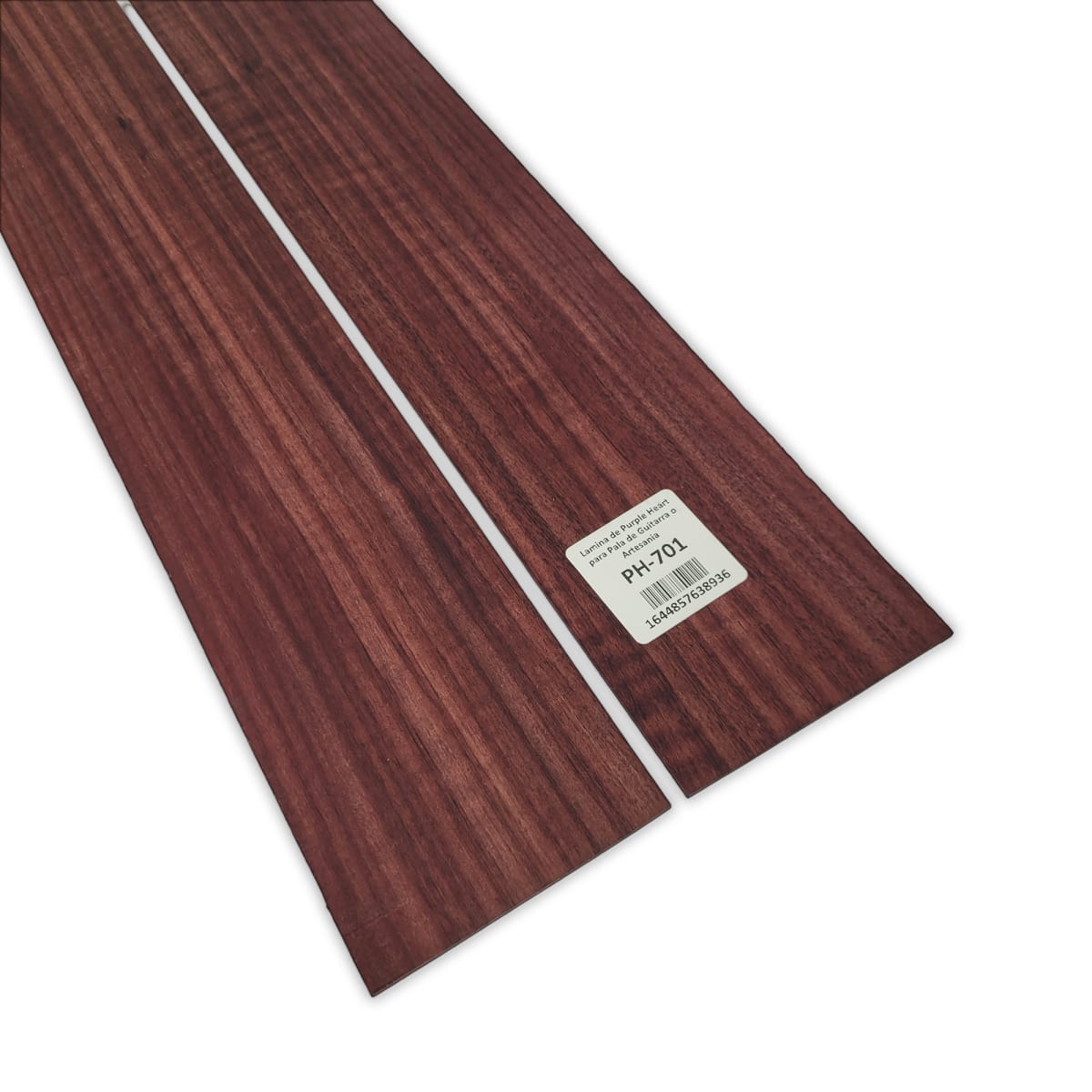 Set de 2 Laminas PH-701 de Purple Heart Especial con Detalles para Pala de Guitarra o Artesania6