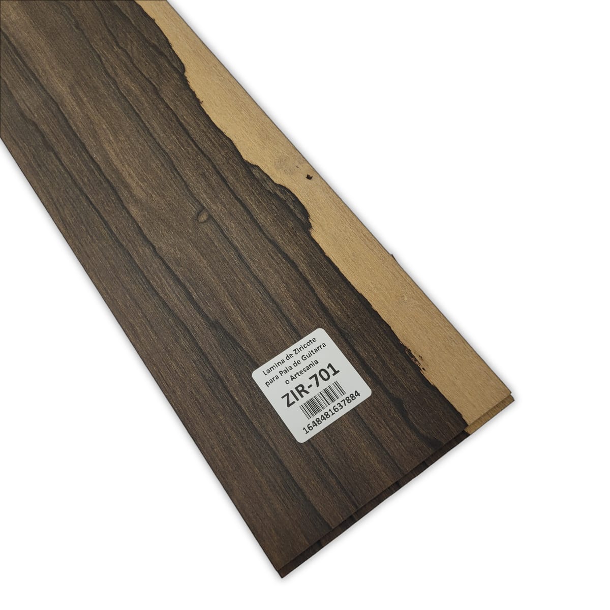 2 Laminas Unica ZIR-701 de Ziricote Mexicano para Pala de Guitarra o Artesania4