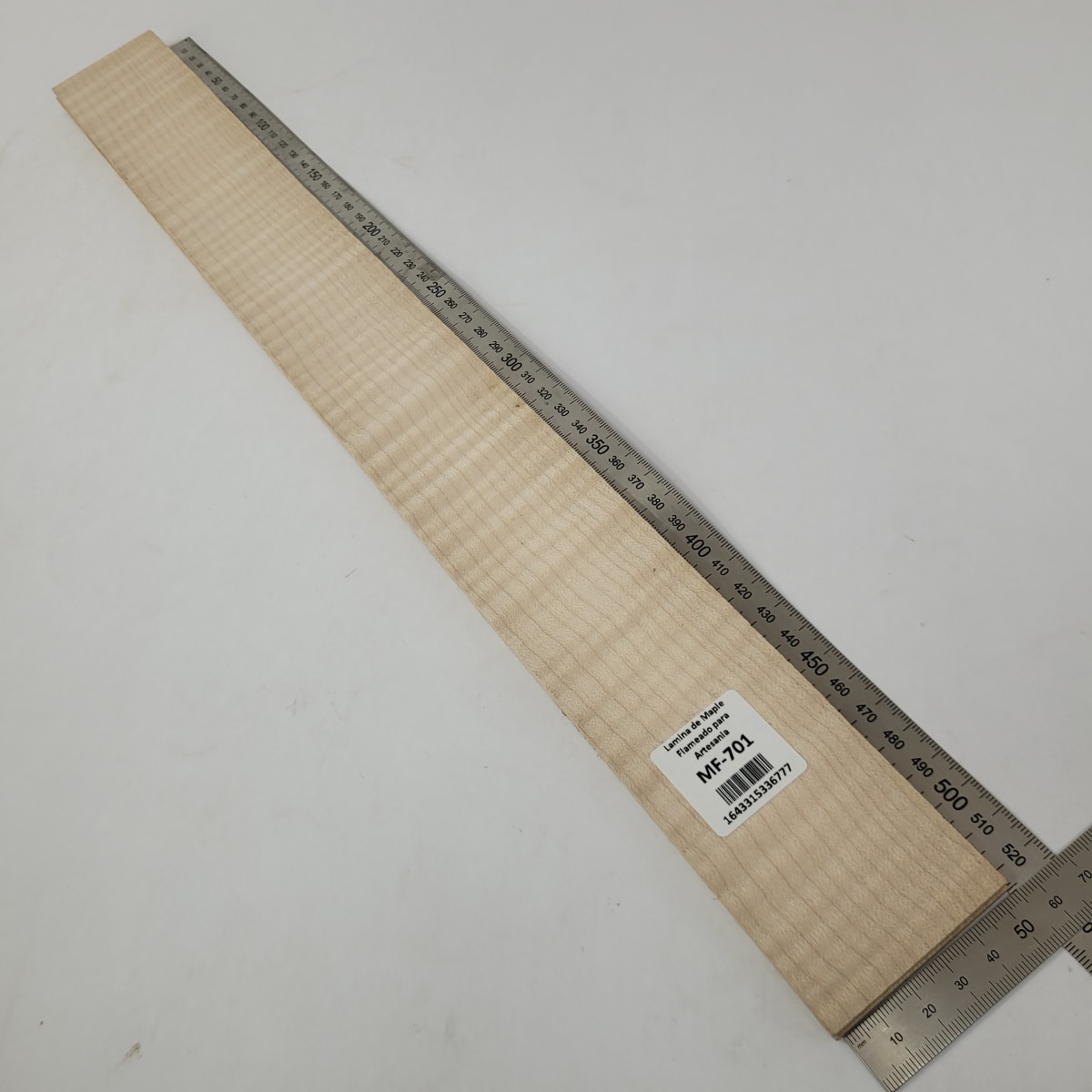 Set de 2 Laminas de Maple Flameado MF-701 para pala de Guitarra o Artesania2