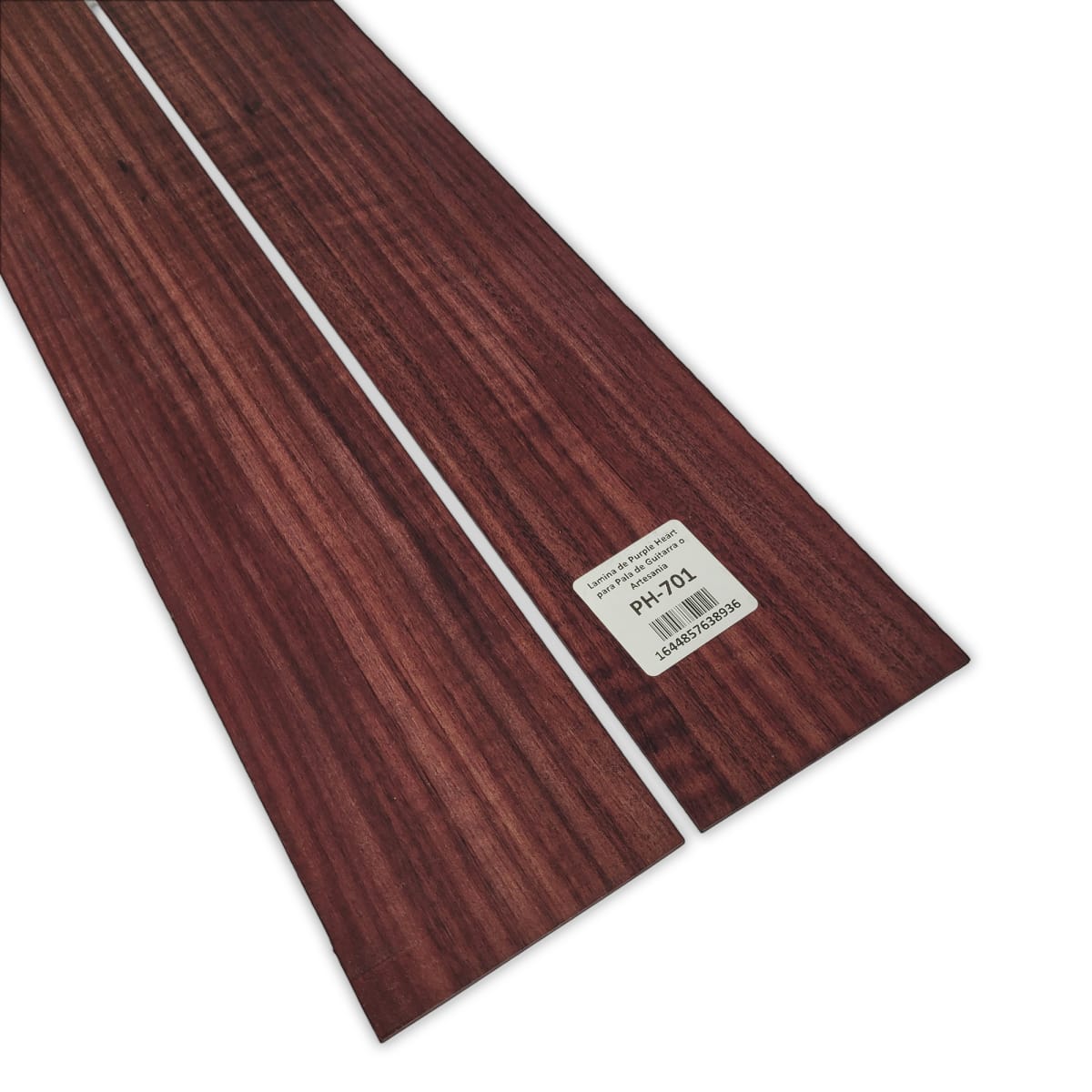 Set de 2 Laminas PH-701 de Purple Heart Especial con Detalles para Pala de Guitarra o Artesania7