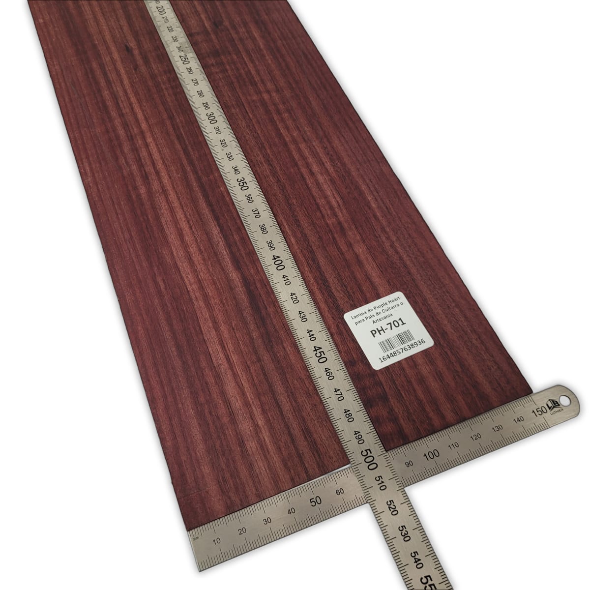 Set de 2 Laminas PH-701 de Purple Heart Especial con Detalles para Pala de Guitarra o Artesania3