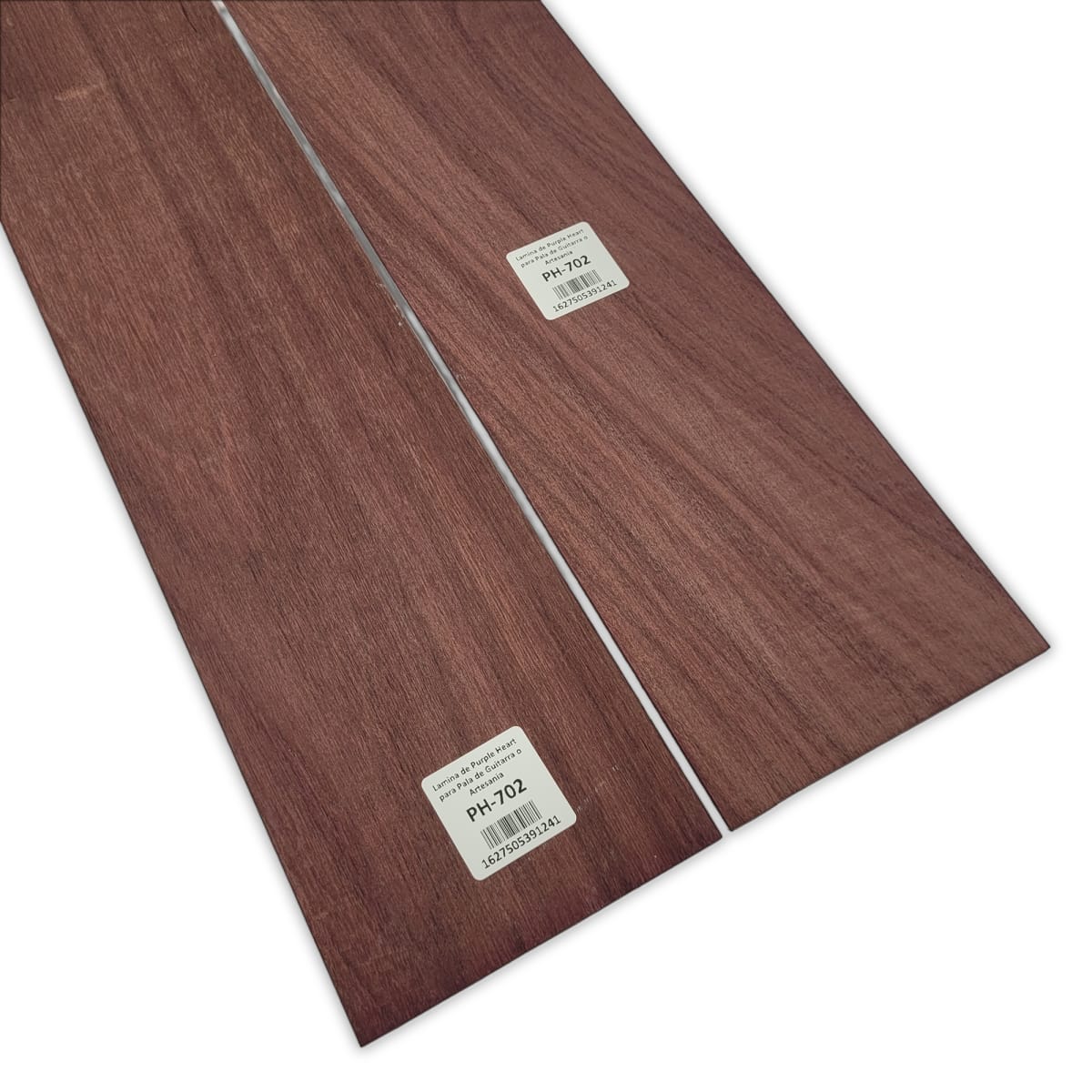 Set de 2 Laminas PH-702 de Purple Heart Economico para Pala de Guitarra y Artesania4