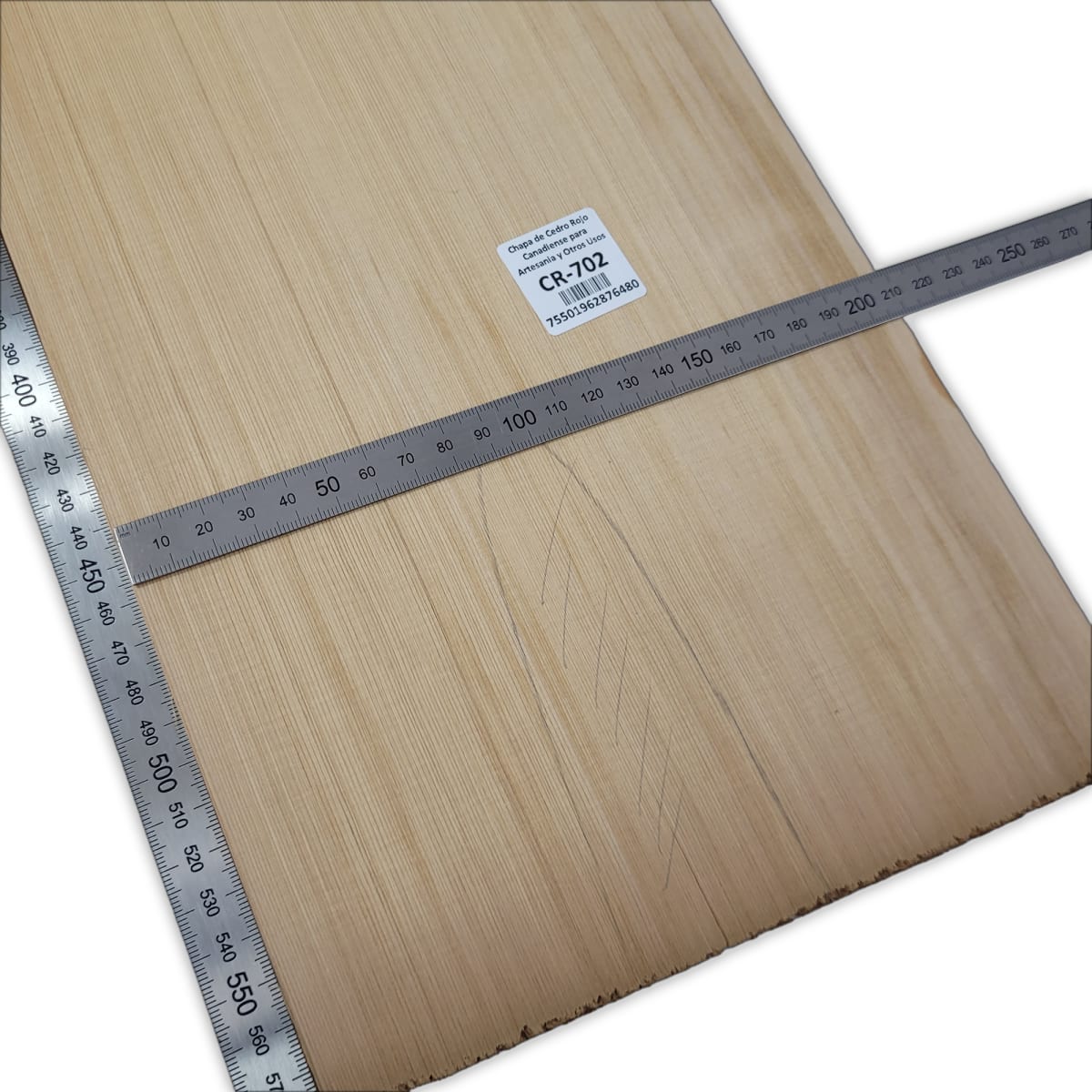 Chapa CR-702 de Cedro Rojo Canadiense para Artesania y Otros Usos3