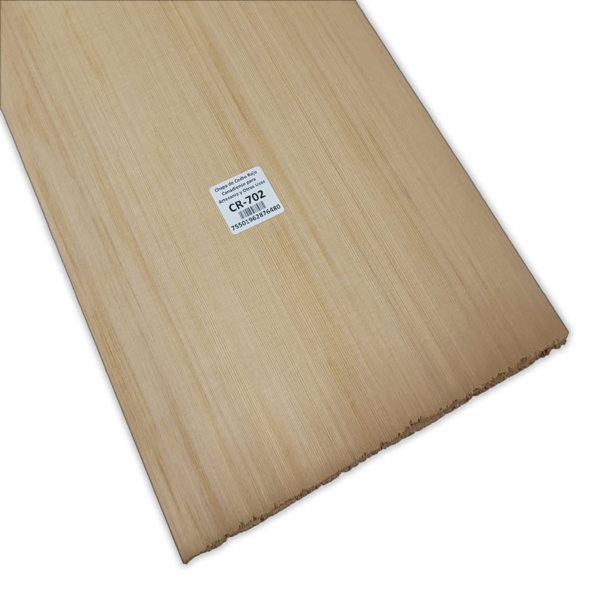 Chapa CR-702 de Cedro Rojo Canadiense para Artesania y Otros Usos5