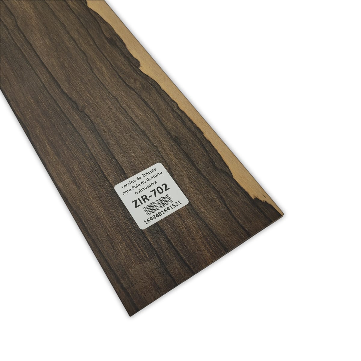 2 Laminas Unica ZIR-702 de Ziricote Mexicano para Pala de Guitarra o Artesania5