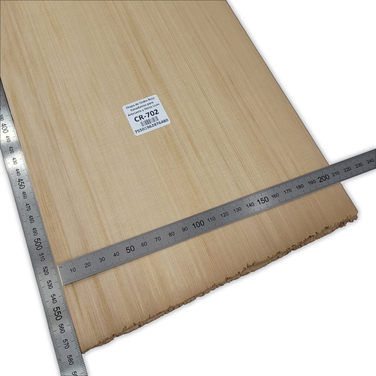 Chapa CR-702 de Cedro Rojo Canadiense para Artesania y Otros Usos4