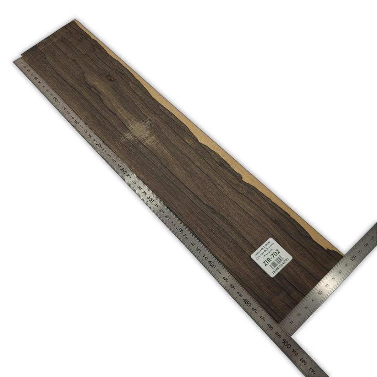 2 Laminas Unica ZIR-702 de Ziricote Mexicano para Pala de Guitarra o Artesania3