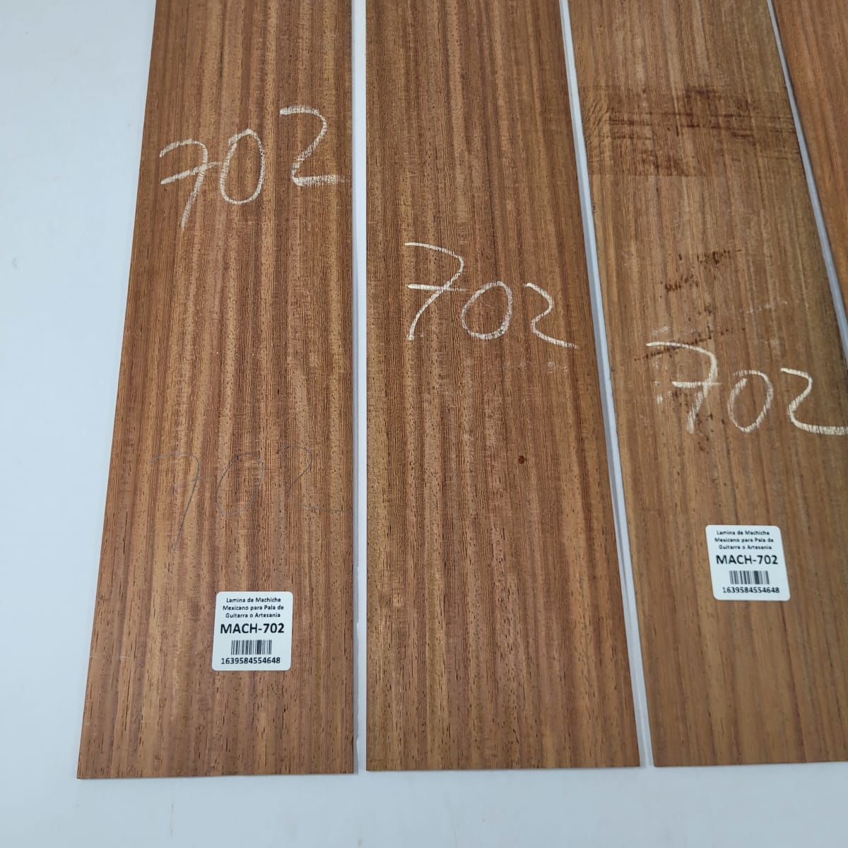 Set de 4 Laminas de Machiche Mexicano MACH-702 para Artesania - Madera con Detalles7