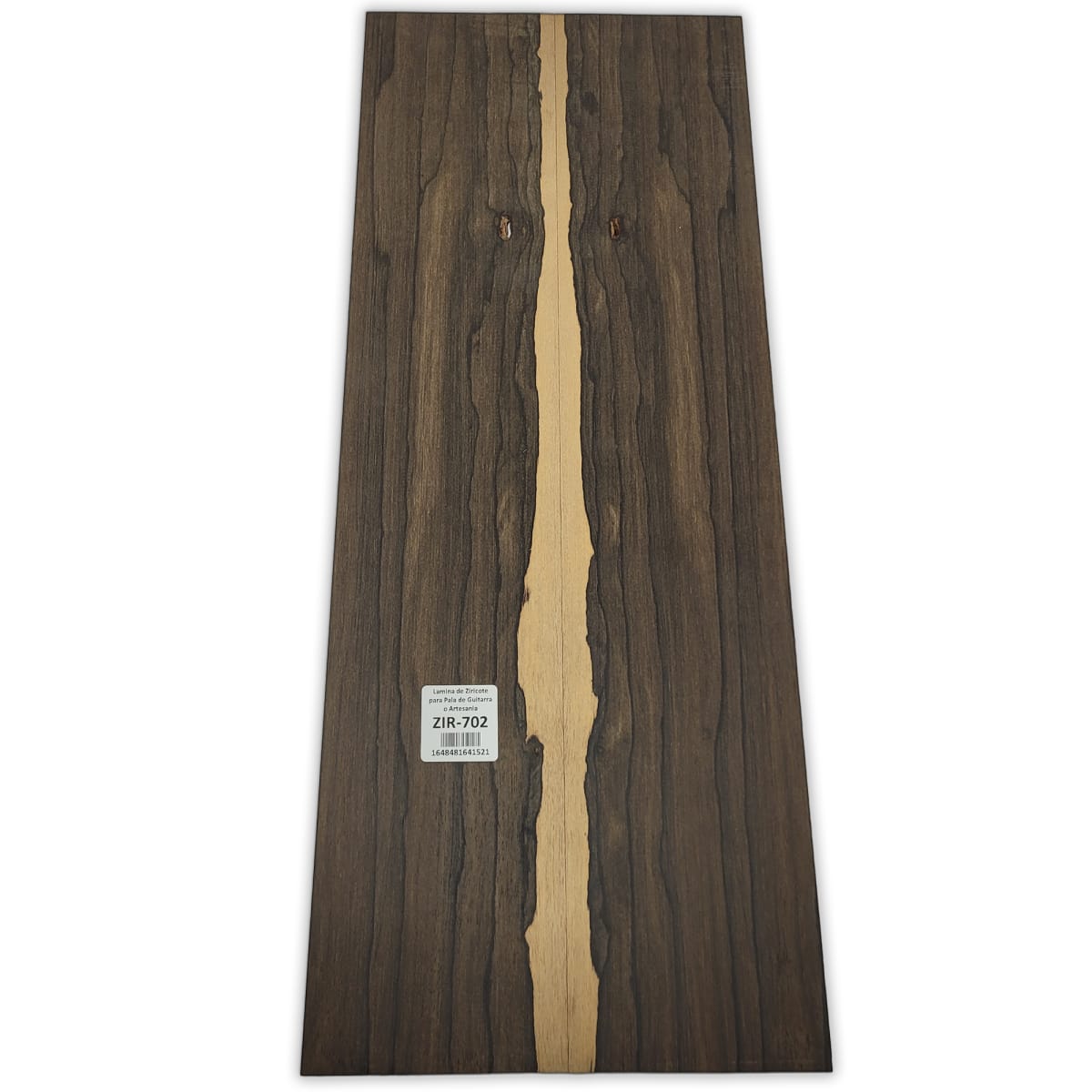2 Laminas Unica ZIR-702 de Ziricote Mexicano para Pala de Guitarra o Artesania7