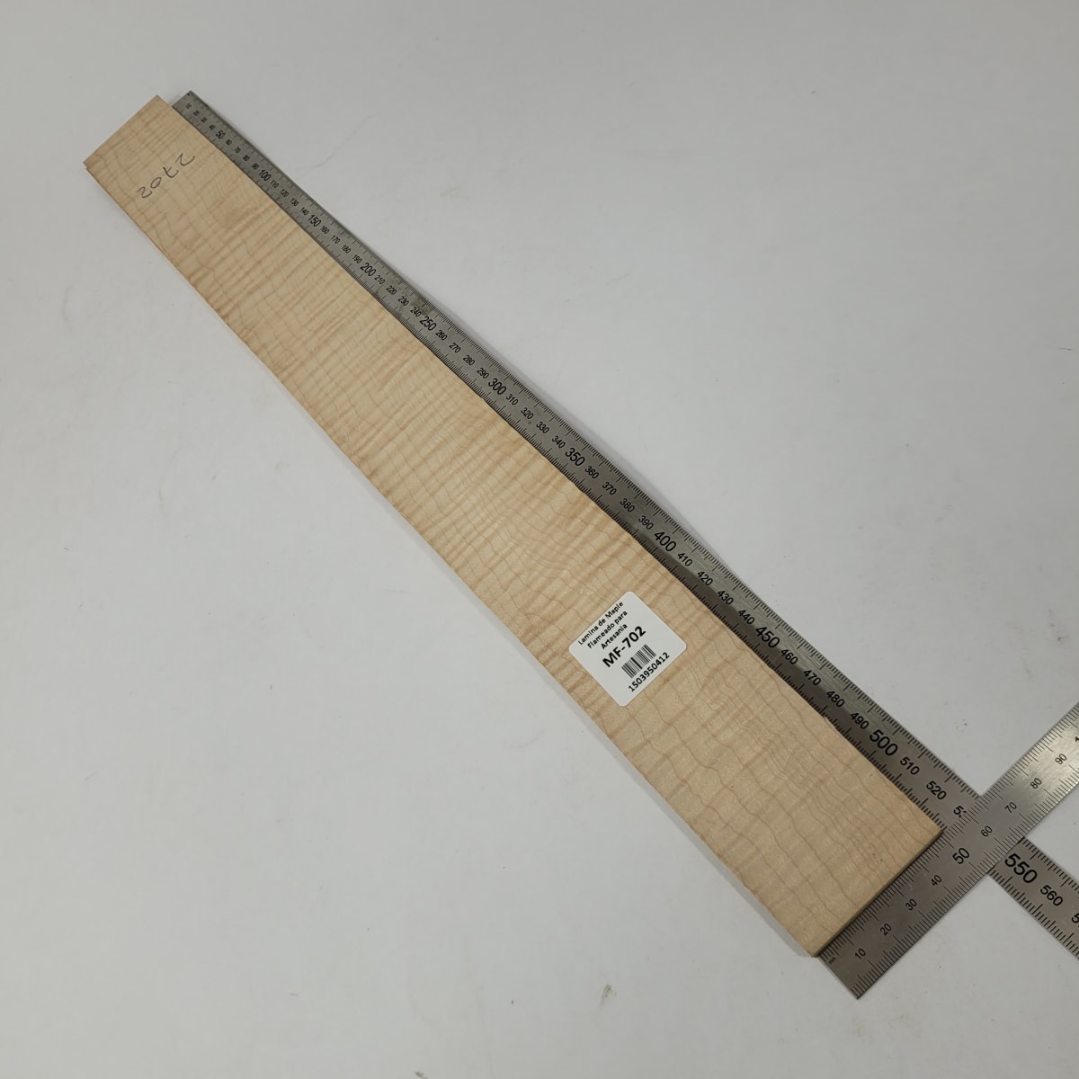 Set de 2 Laminas de Maple Flameado MF-702 para pala de Guitarra o Artesania2