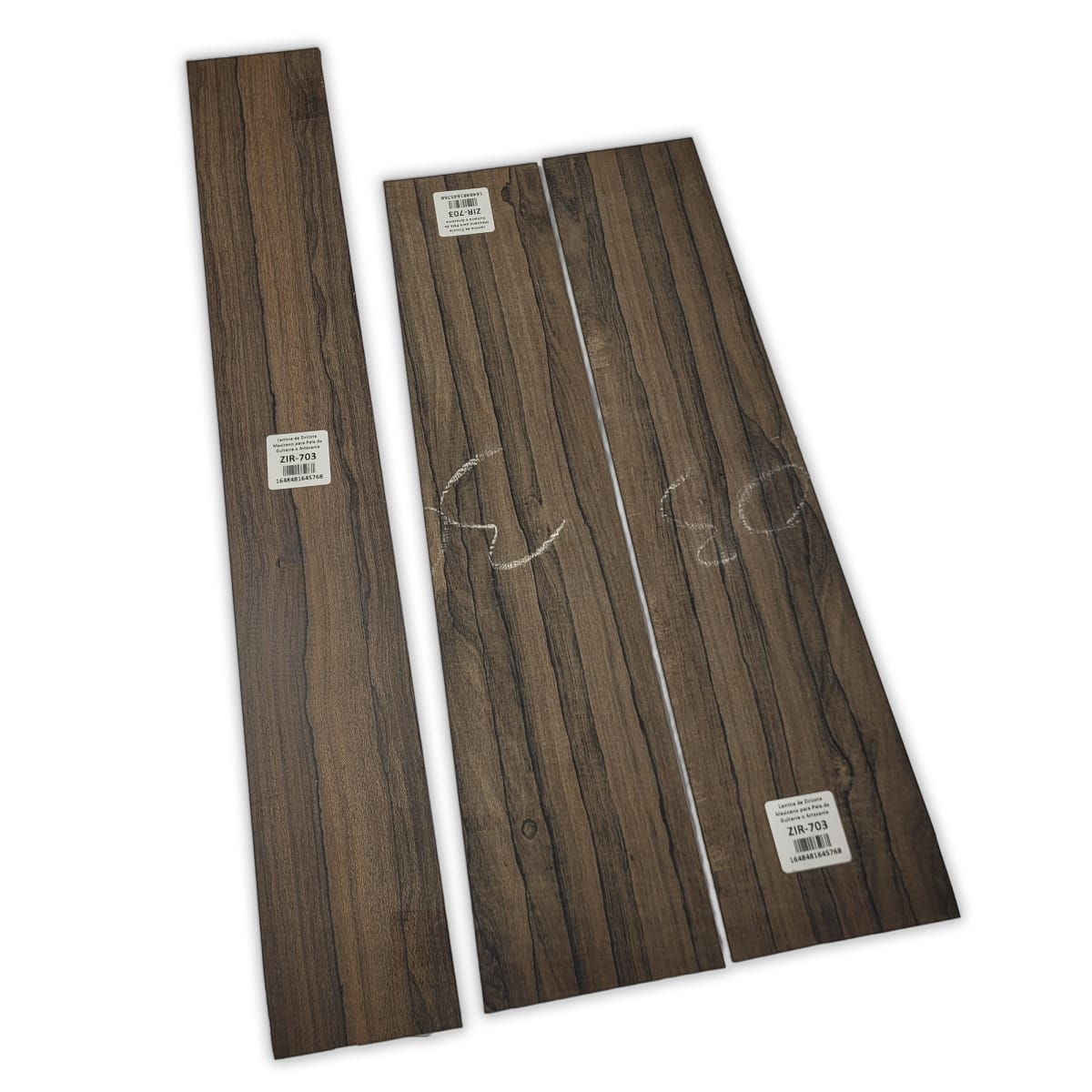 Set de 3 Laminas ZIR-703 de Ziricote Mexicano Especial para Artesania4