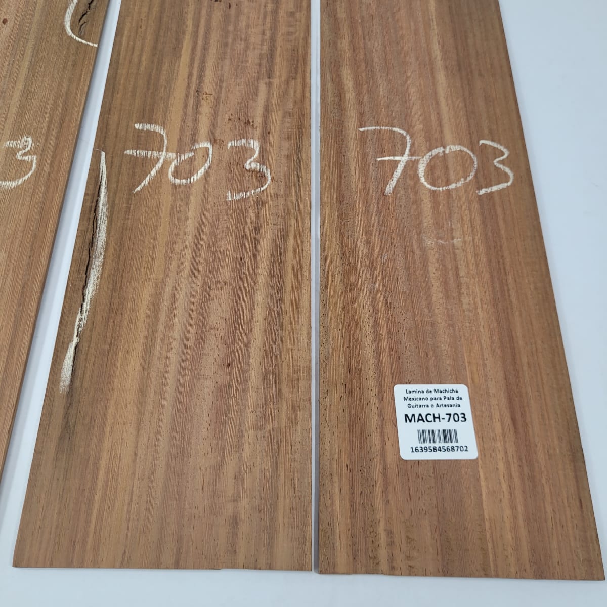 Set de 4 Laminas de Machiche Mexicano MACH-703 para Artesania - Madera con Detalles5