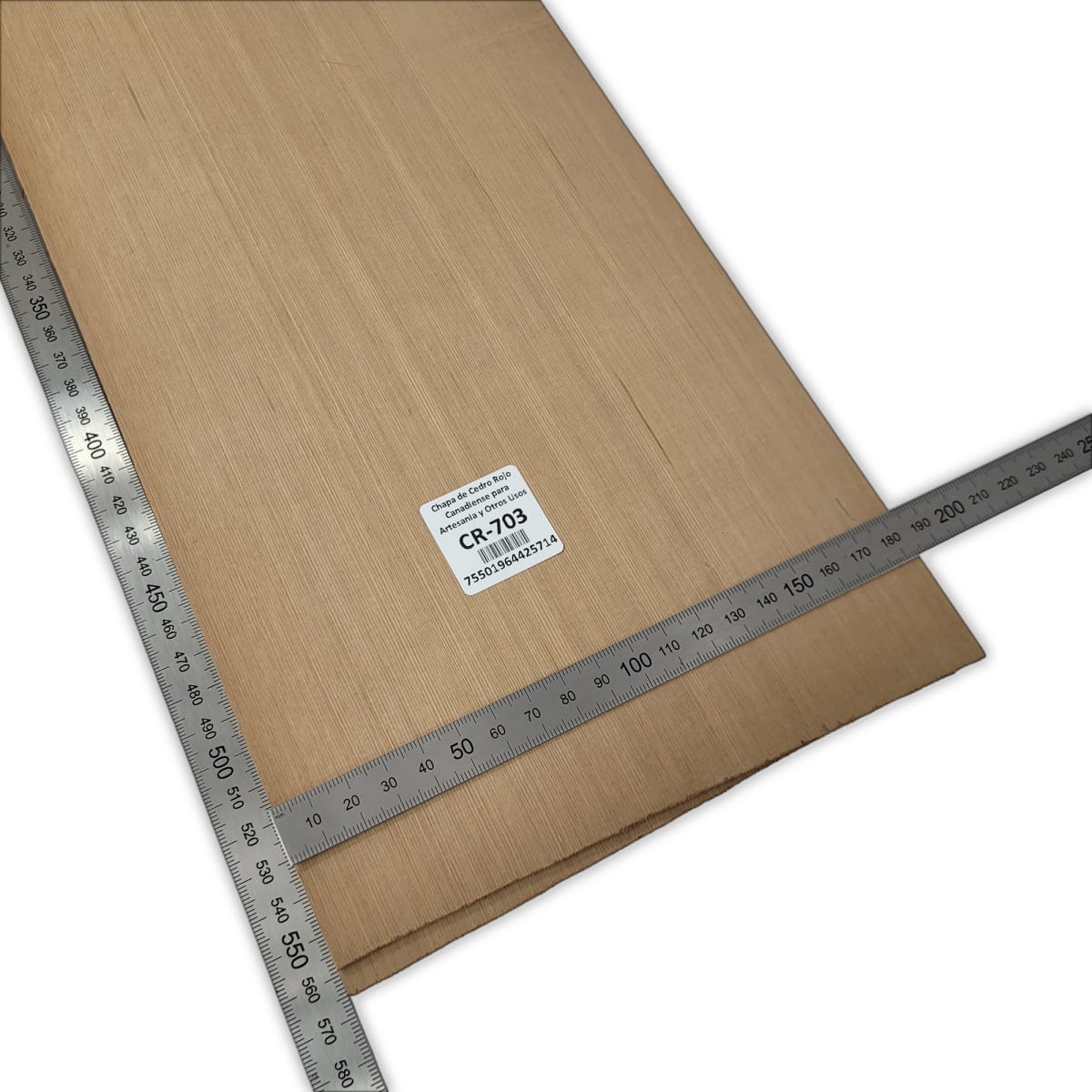 Chapa CR-703 de Cedro Rojo Canadiense para Artesania y Otros Usos3