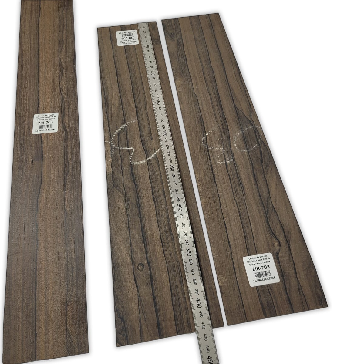 Set de 3 Laminas ZIR-703 de Ziricote Mexicano Especial para Artesania3