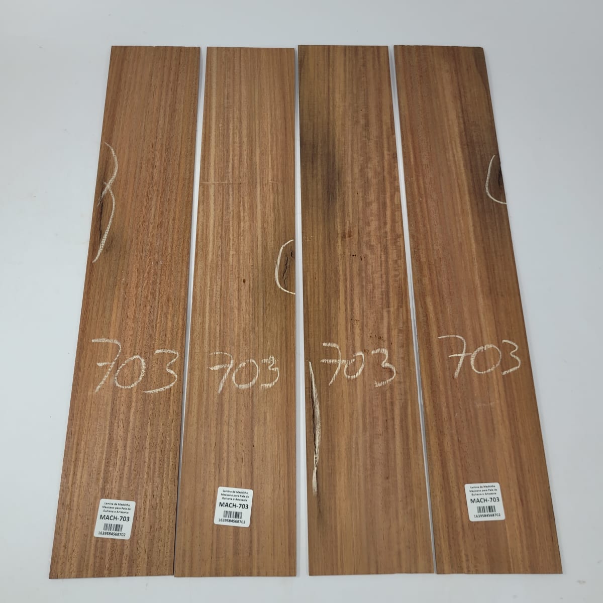 Set de 4 Laminas de Machiche Mexicano MACH-703 para Artesania - Madera con Detalles8