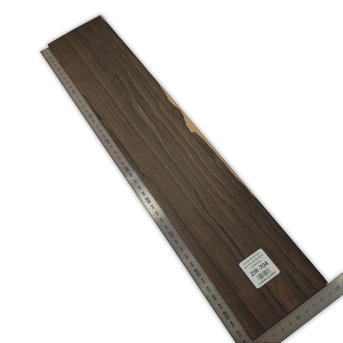 2 Laminas Unica ZIR-704 de Ziricote Mexicano para Pala de Guitarra o Artesania3