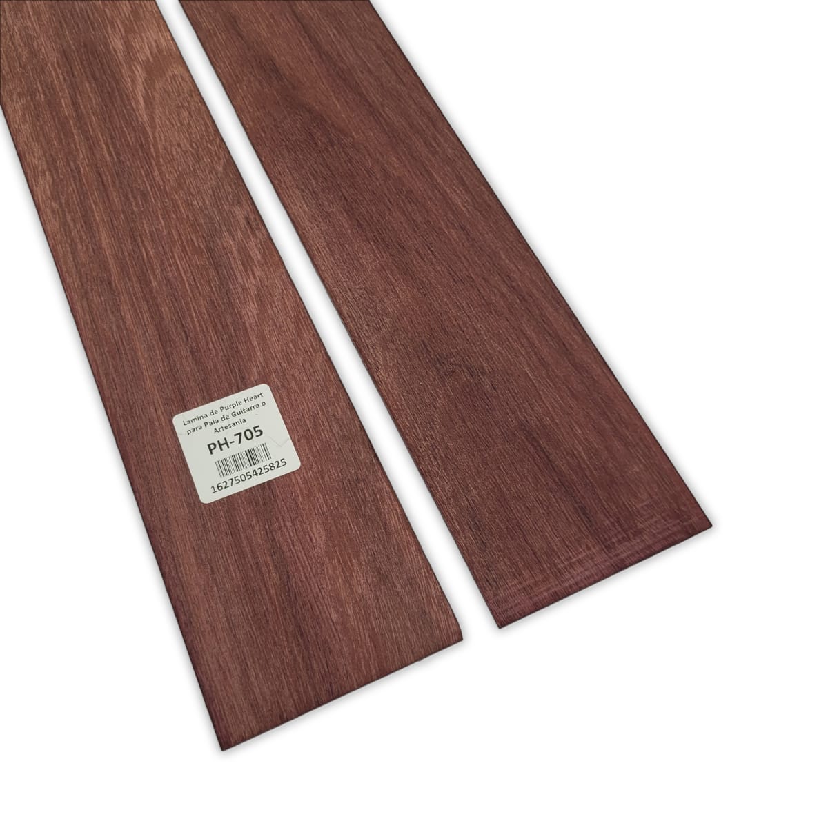 Set de 2 Laminas PH-705 de Purple Heart Economico para Pala de Guitarra y Artesania4
