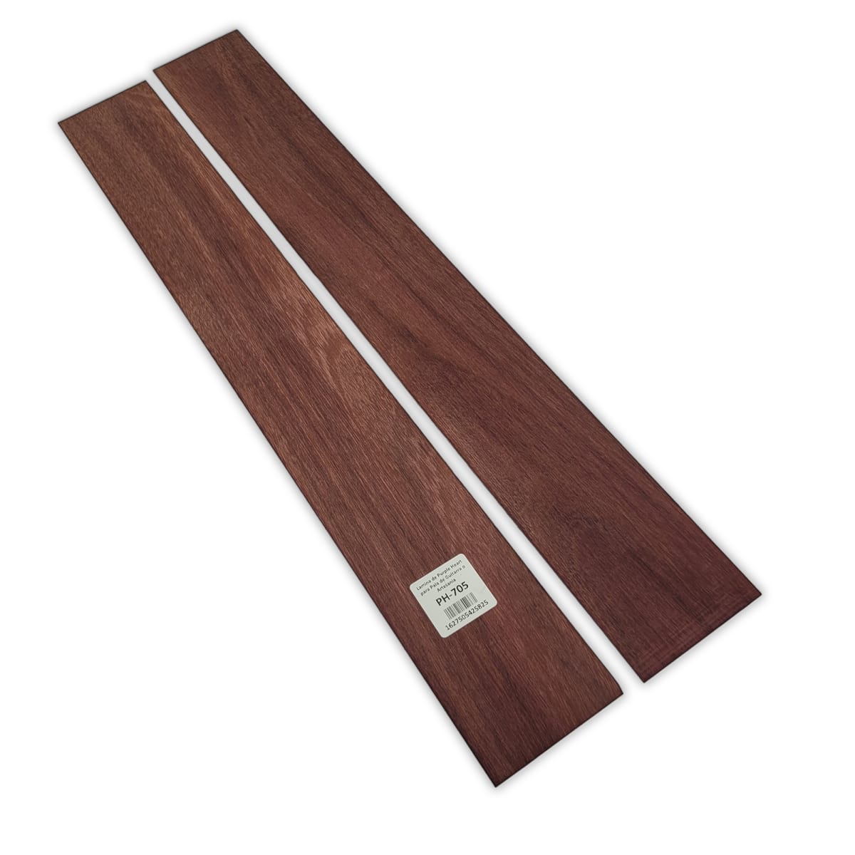 Set de 2 Laminas PH-705 de Purple Heart Economico para Pala de Guitarra y Artesania6