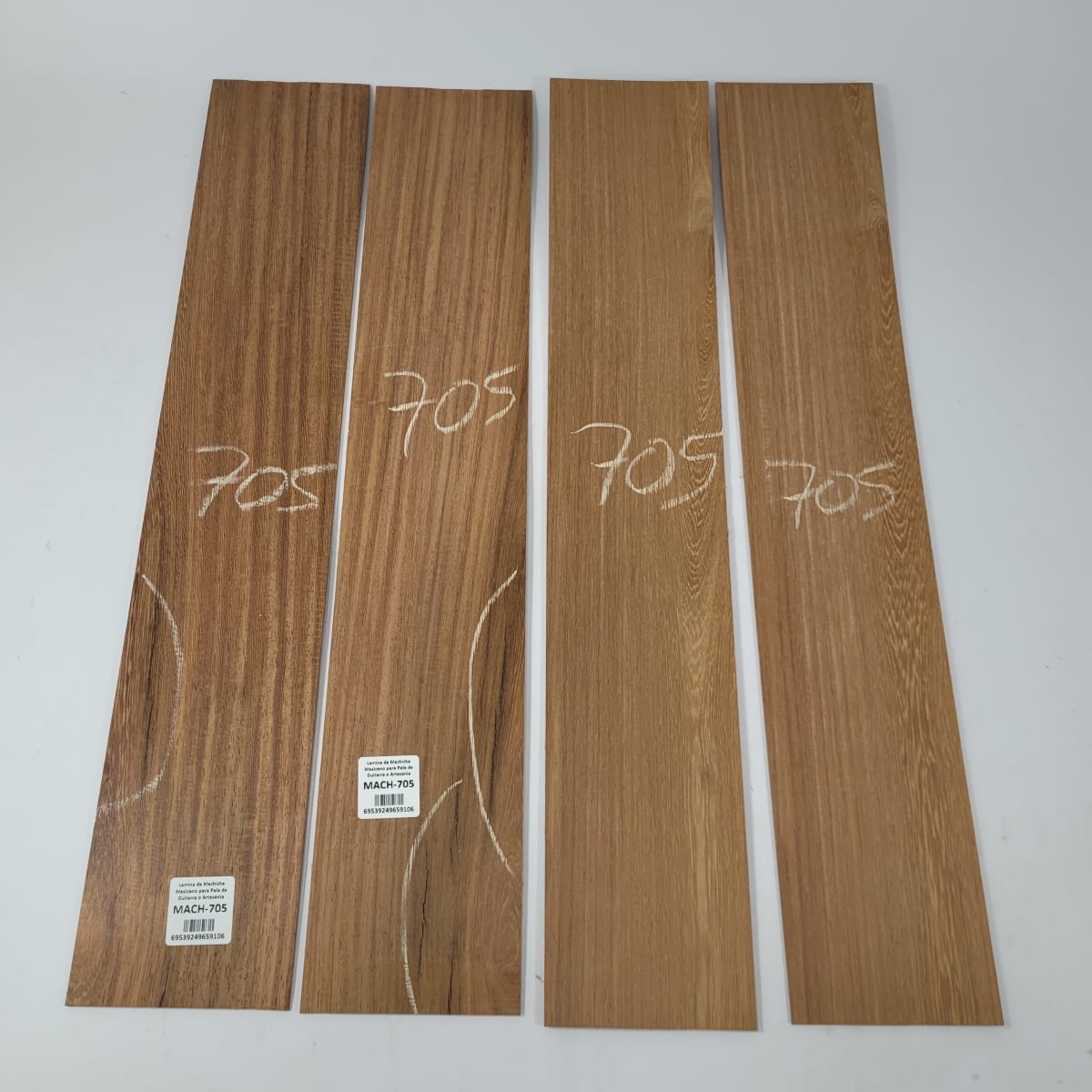 Set de 4 Laminas de Machiche Mexicano MACH-705 para Artesania - Madera con Detalles6