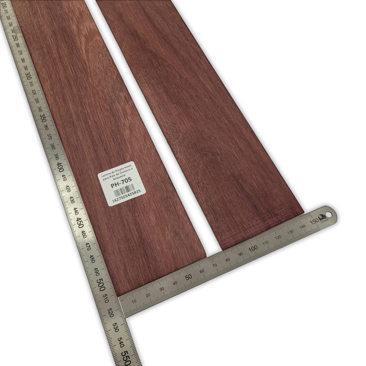 Set de 2 Laminas PH-705 de Purple Heart Economico para Pala de Guitarra y Artesania3