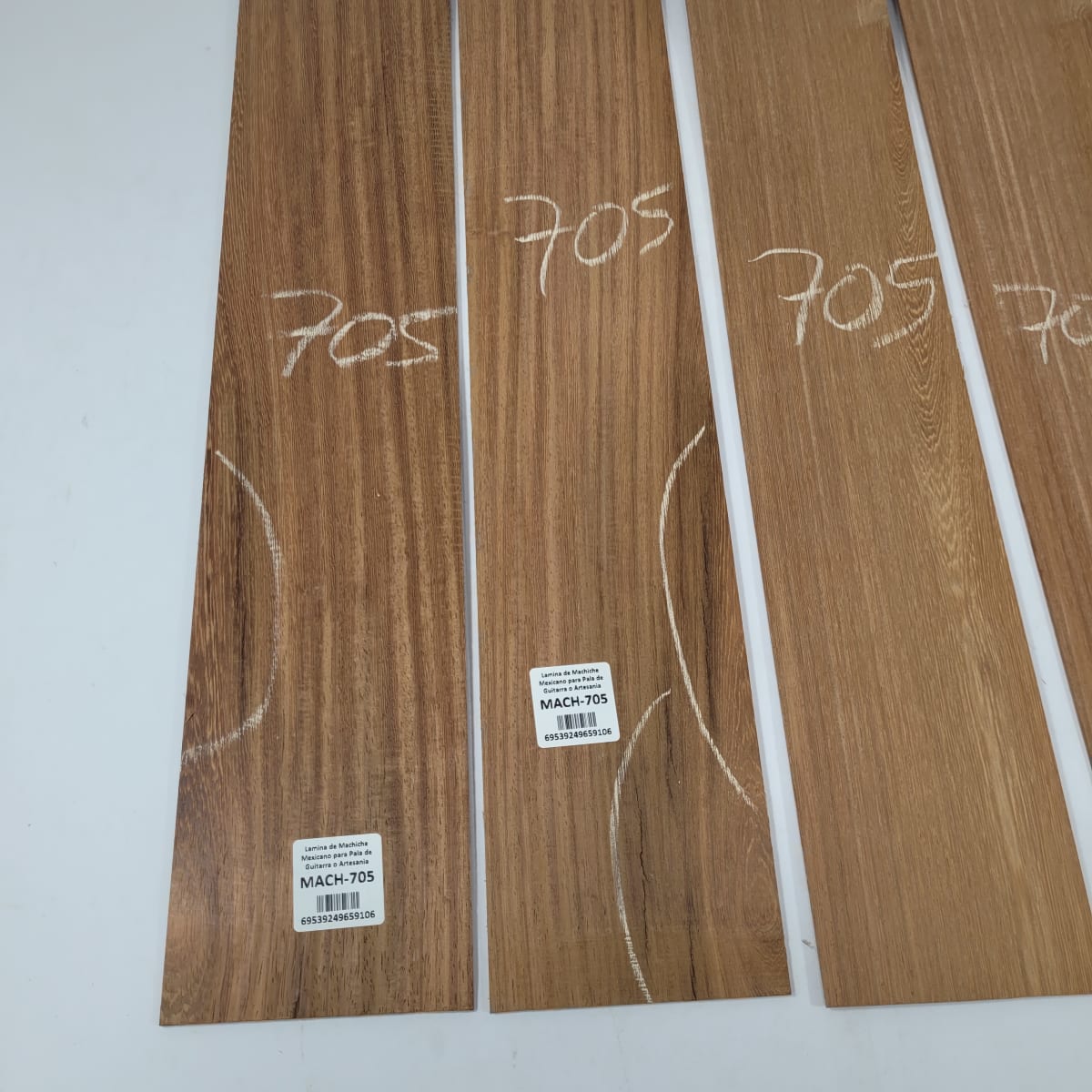 Set de 4 Laminas de Machiche Mexicano MACH-705 para Artesania - Madera con Detalles7