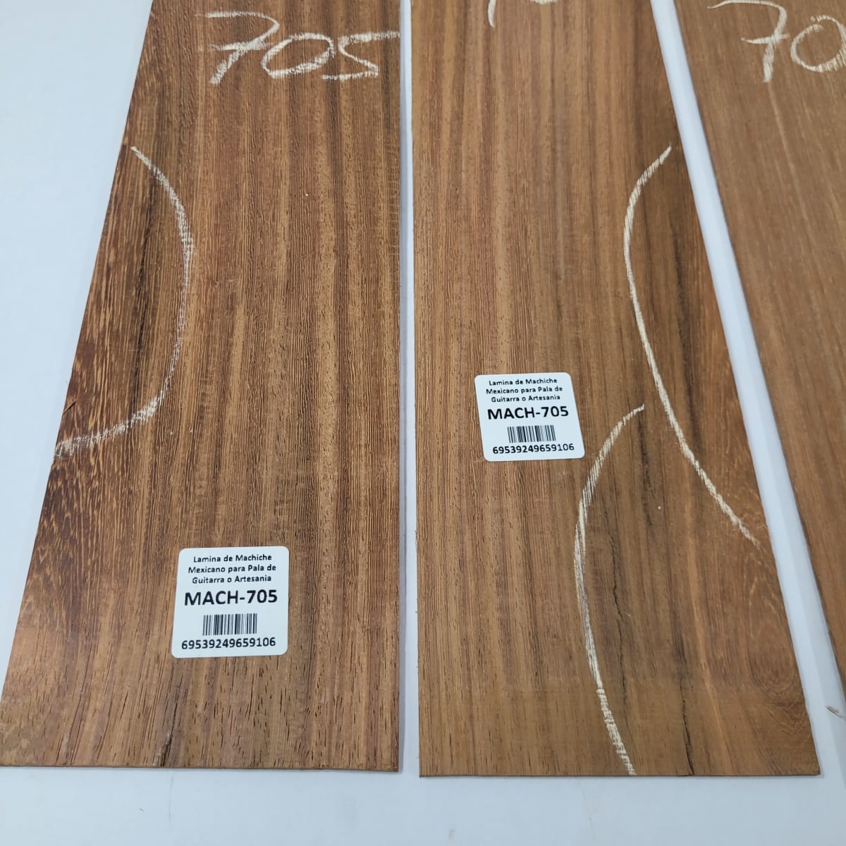 Set de 4 Laminas de Machiche Mexicano MACH-705 para Artesania - Madera con Detalles8