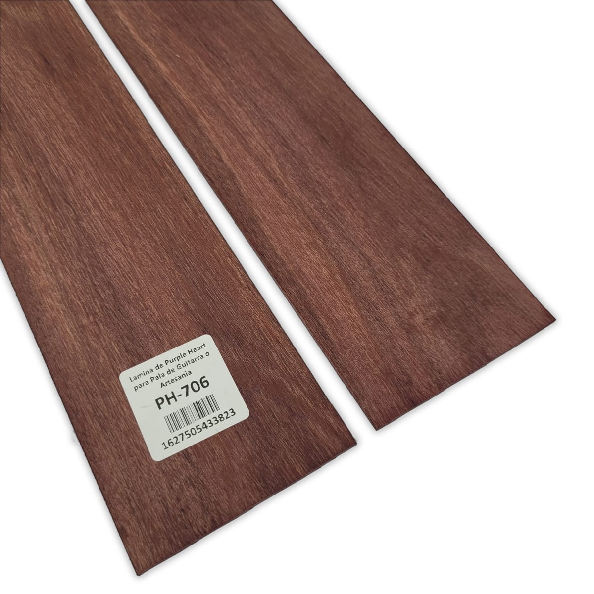 Set de 2 Laminas PH-706 de Purple Heart Economico para Pala de Guitarra y Artesania4