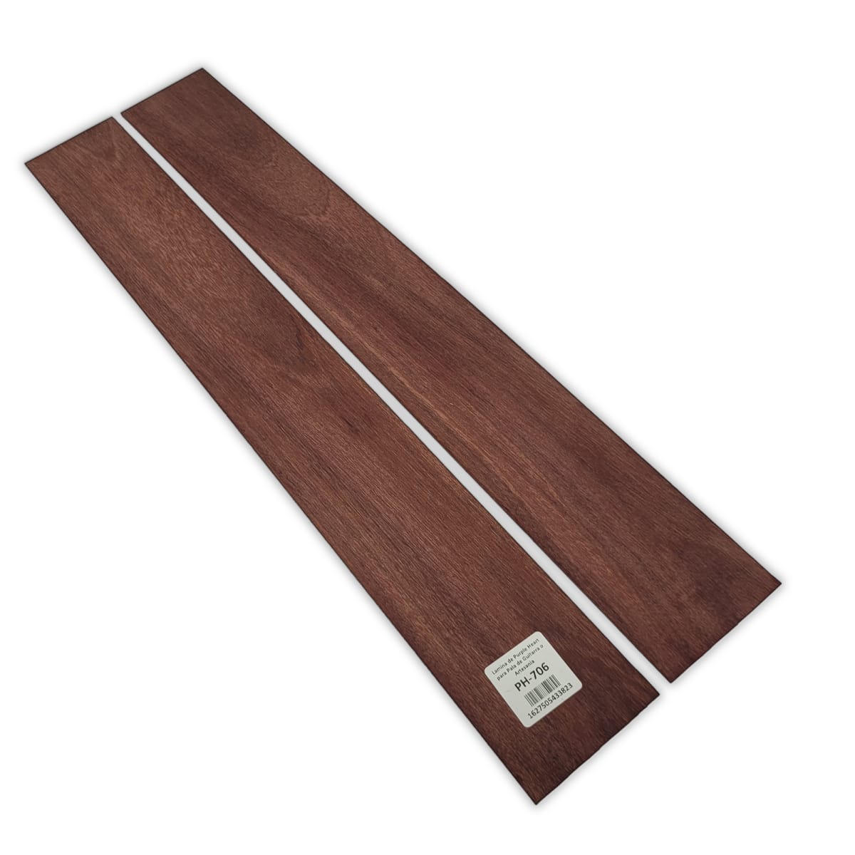 Set de 2 Laminas PH-706 de Purple Heart Economico para Pala de Guitarra y Artesania6