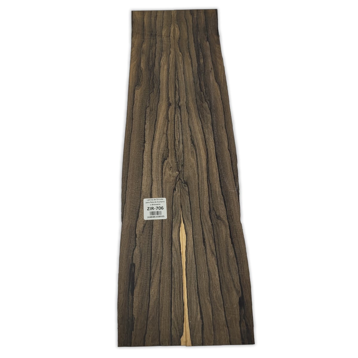 Set de 2 Laminas ZIR-706 de Ziricote Mexicano para Pala de Guitarra o Artesania4