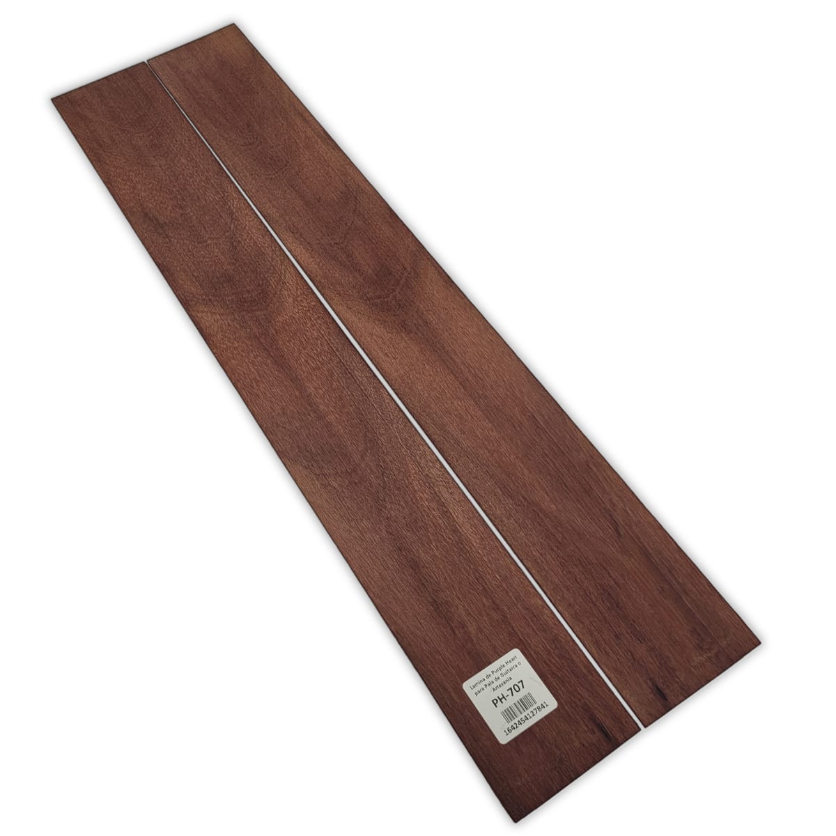 Set de 2 Laminas PH-707 de Purple Heart Economico para Pala de Guitarra y Artesania 0