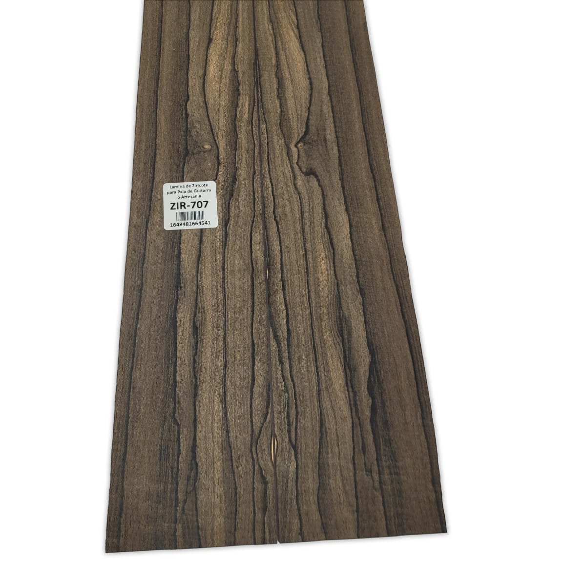 Set de 2 Laminas ZIR-707 de Ziricote Mexicano para Pala de Guitarra o Artesania5