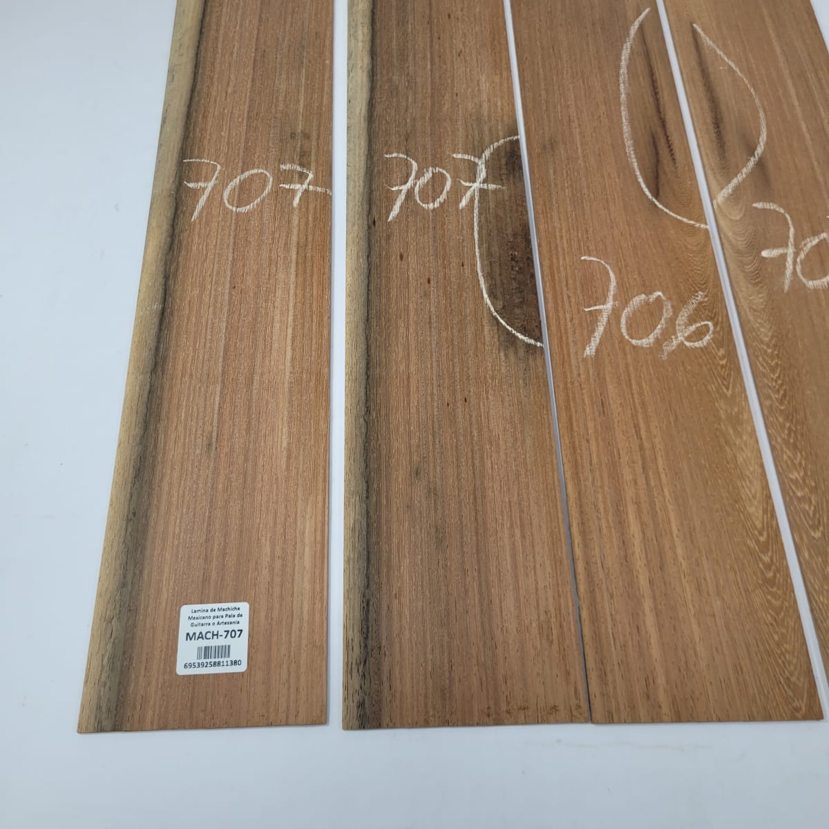 Set de 4 Laminas de Machiche Mexicano MACH-707 para Artesania - Madera con Detalles5