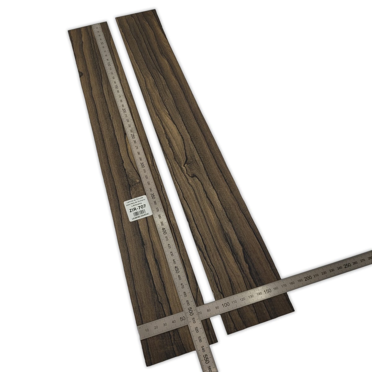 Set de 2 Laminas ZIR-707 de Ziricote Mexicano para Pala de Guitarra o Artesania2