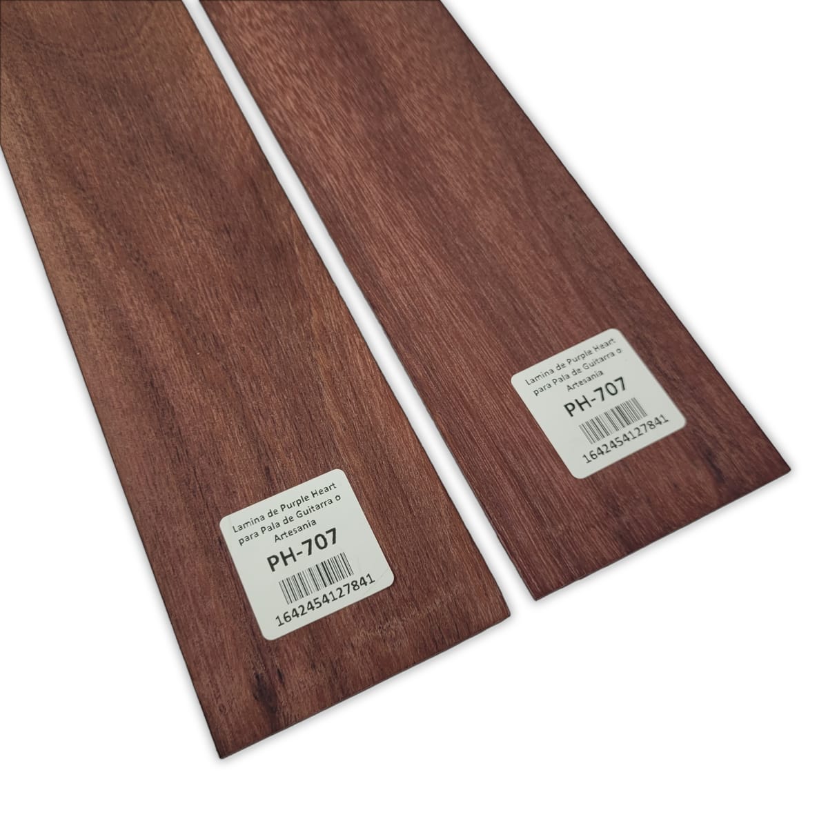 Set de 2 Laminas PH-707 de Purple Heart Economico para Pala de Guitarra y Artesania5