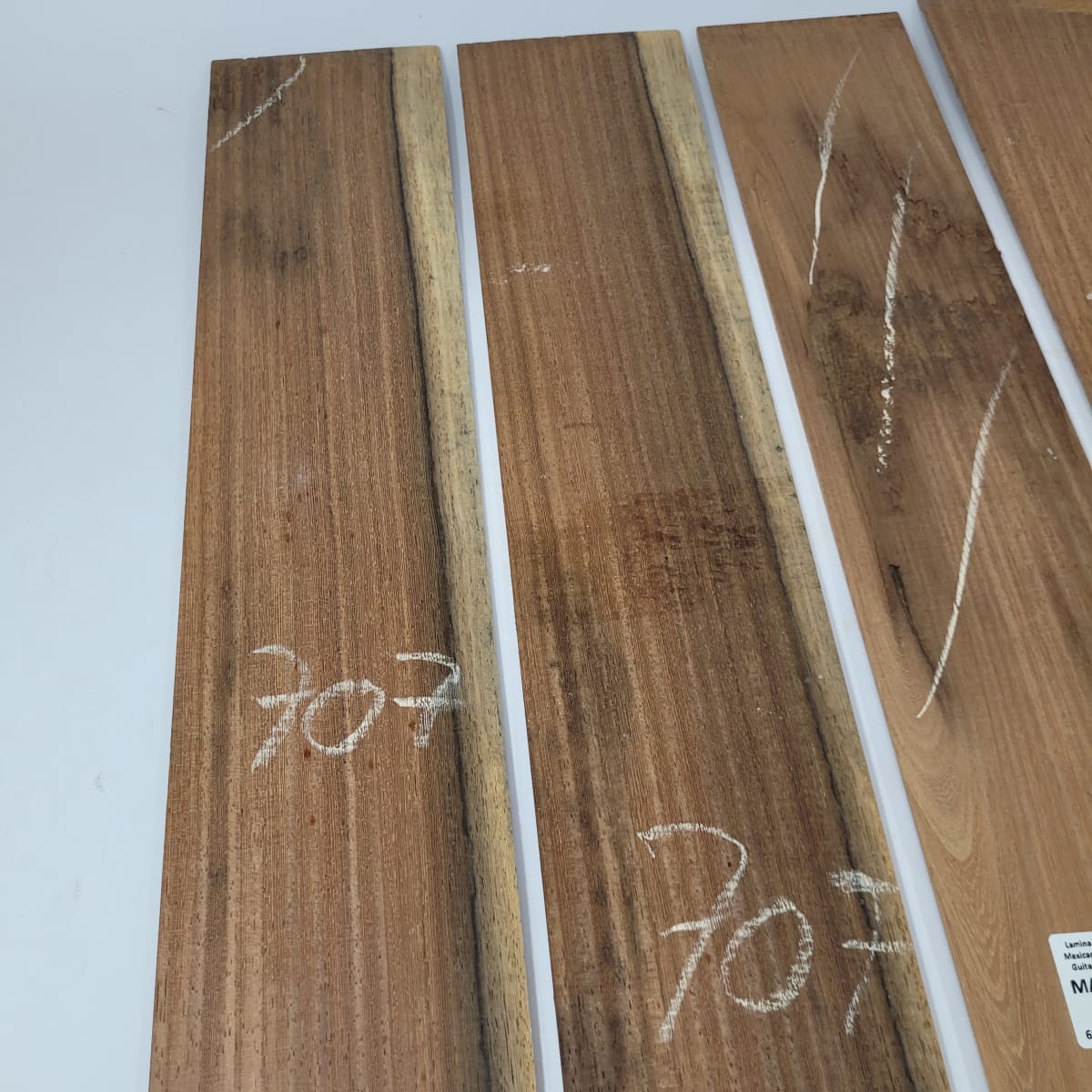 Set de 4 Laminas de Machiche Mexicano MACH-707 para Artesania - Madera con Detalles8