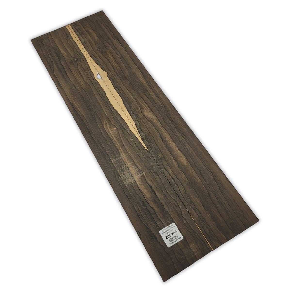 2 Laminas Unica ZIR-708 de Ziricote Mexicano para Pala de Guitarra o Artesania6