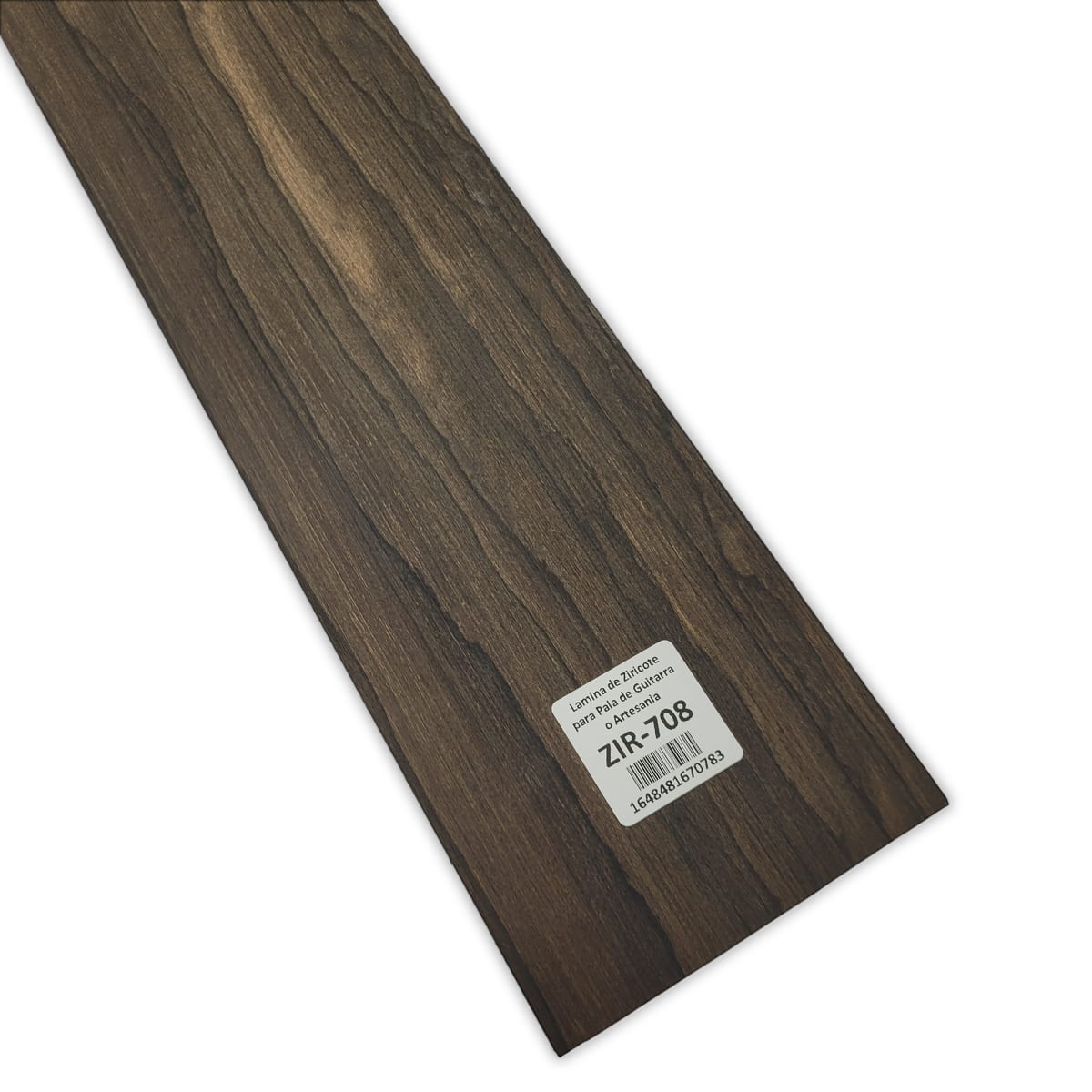 2 Laminas Unica ZIR-708 de Ziricote Mexicano para Pala de Guitarra o Artesania5