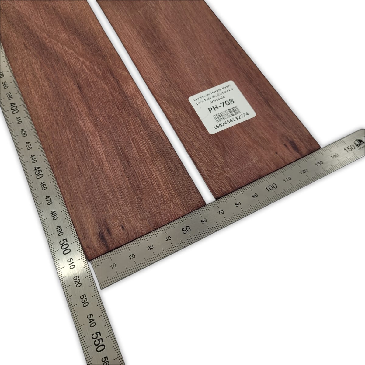 Set de 2 Laminas PH-708 de Purple Heart Economico para Pala de Guitarra y Artesania3