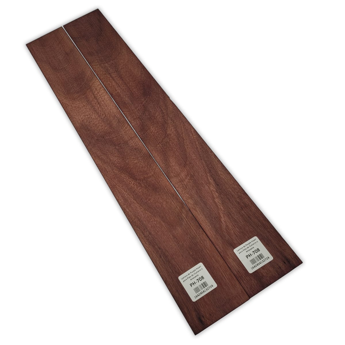Set de 2 Laminas PH-708 de Purple Heart Economico para Pala de Guitarra y Artesania5