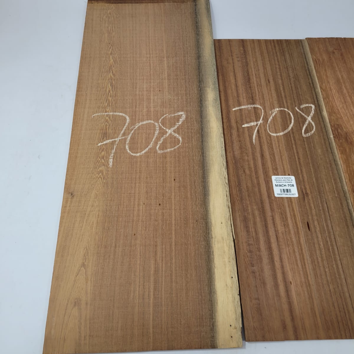 Set de 4 Laminas de Machiche Mexicano MACH-708 para Artesania - Madera con Detalles6
