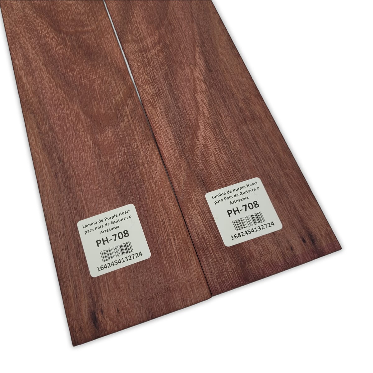 Set de 2 Laminas PH-708 de Purple Heart Economico para Pala de Guitarra y Artesania4