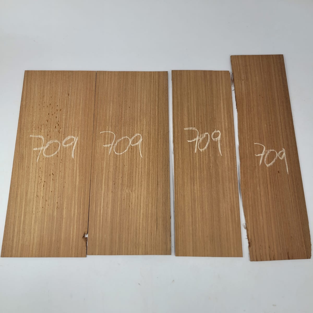 Set de 3 Laminas de Machiche Mexicano MACH-709 para Artesania - Madera con Detalles 0